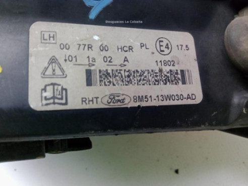 8N5113W030AD FARO IZQUIERDO FORD FOCUS II (DA_, HCP)|Desguaces La Cabaña