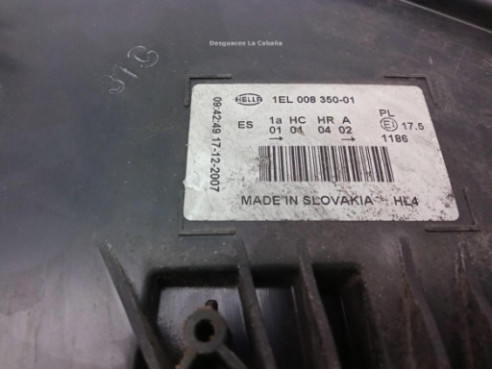 1EL00835001 FARO IZQUIERDO VW PASSAT (3B3)|Desguaces La Cabaña