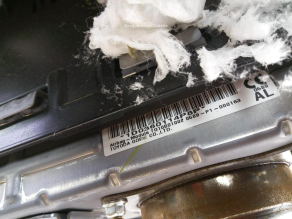 TG10A01003 KIT AIRBAGS + SALPICADERO + CINTURONES O ANCLAJE + CENTRALIT LEXUS CT (ZWA10_)|Desguaces La Cabaña