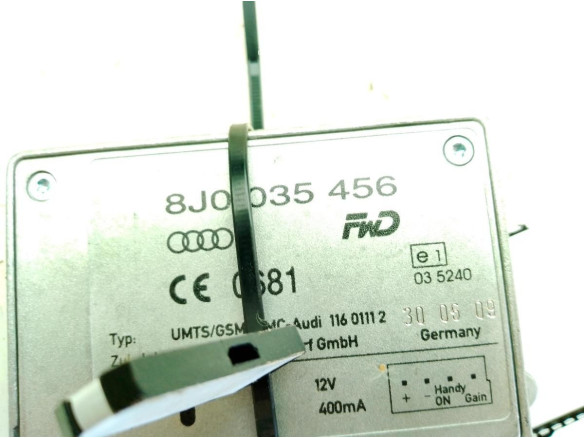 8J0035456 MODULO ELECTRONICO 4 AUDI Q5 (8RB)|Desguaces La Cabaña