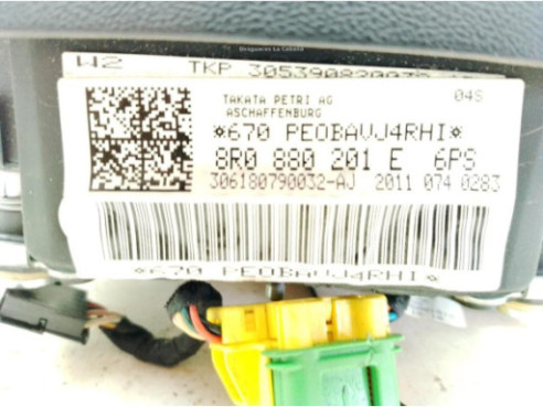 8R0880201E6PS AIRBAG IZQ AUDI Q5 (8RB)|Desguaces La Cabaña
