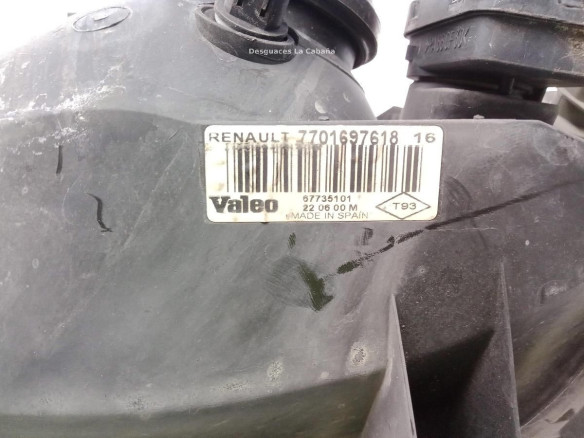 7701697618 FARO DERECHO RENAULT CLIO II (BB_, CB_)|Desguaces La Cabaña