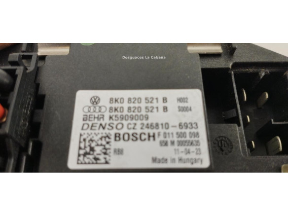 8K0820521B MOTOR CALEFACCION AUDI A5 (8T3)|Desguaces La Cabaña