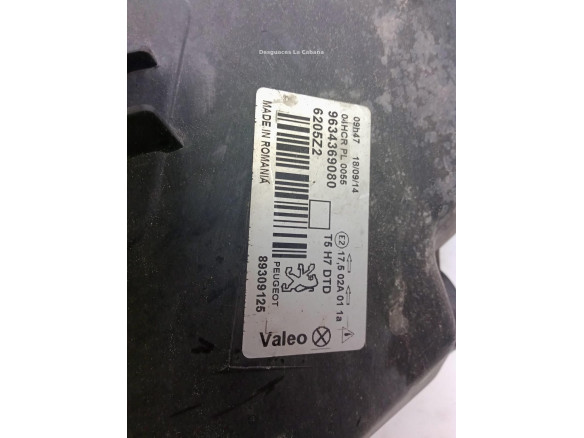 9634369080 FARO DERECHO PEUGEOT 307 SW (3H)|Desguaces La Cabaña
