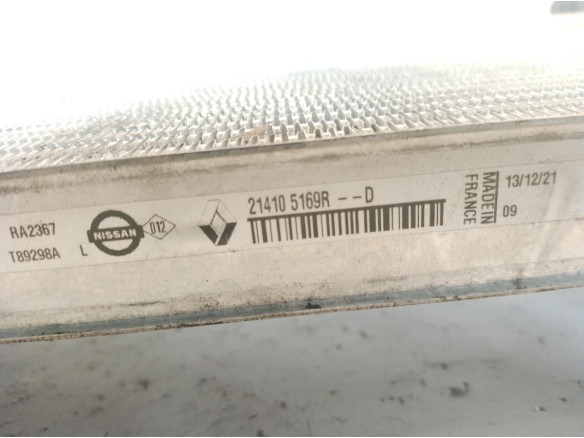 214105169R RADIADOR AGUA RENAULT GRAND SCENIC IV (R9_)|Desguaces La Cabaña