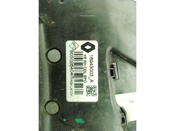 805026404R CERRADURA PUERTA LAT DEL DER RENAULT GRAND SCENIC IV (R9_)|Desguaces La Cabaña
