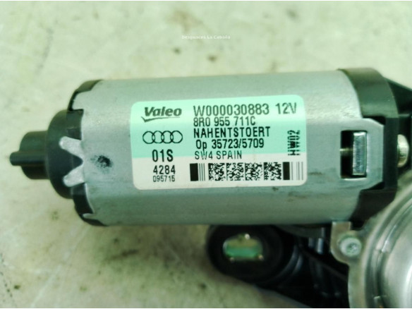 8R0955711C MOTOR LIMPIAPARABRISAS TRA AUDI Q5 (8RB)|Desguaces La Cabaña