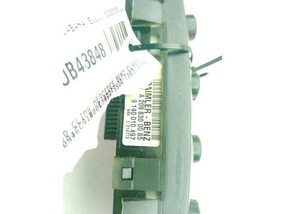 9140010497 MANDO CLIMA MERCEDES BENZ CLASE C (W203)|Desguaces La Cabaña