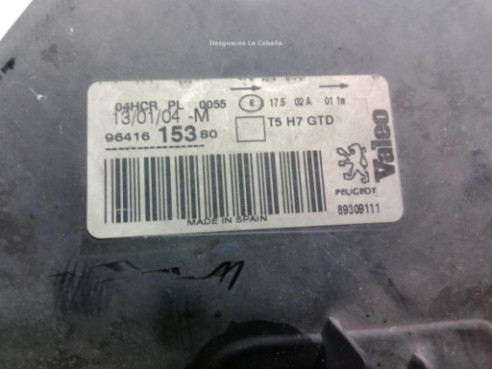 9641615380 FARO DERECHO PEUGEOT 307 Break (3E)|Desguaces La Cabaña