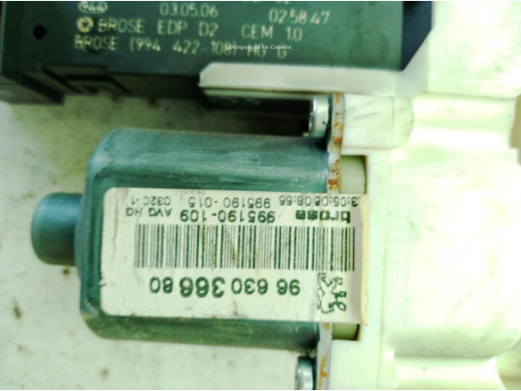 9663036680 ELEVALUNAS PUERTA LAT DEL IZQ PEUGEOT 407 (6D_)|Desguaces La Cabaña