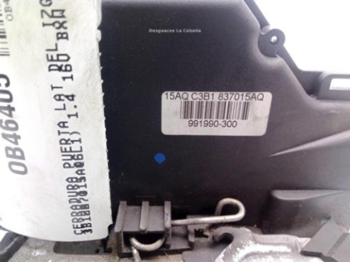 3B1837015AQ CERRADURA PUERTA LAT DEL IZQ SEAT IBIZA III (6L1)|Desguaces La Cabaña