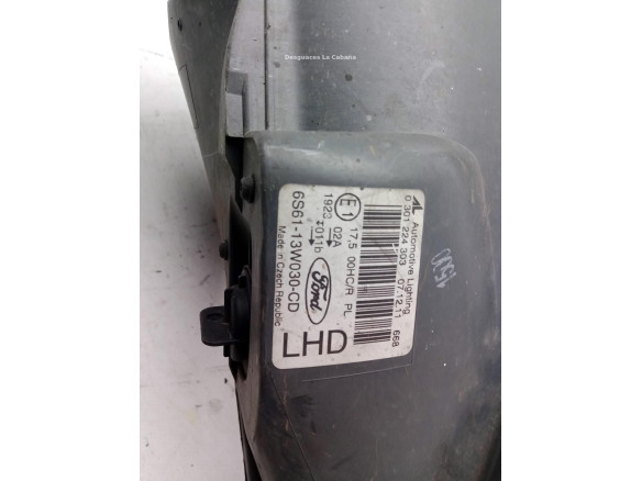 6S6113W030CD FARO IZQUIERDO FORD FIESTA V (JH_, JD_)|Desguaces La Cabaña