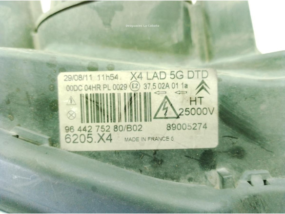 9644275280 FARO DERECHO CITROEN C5 I (DC_)|Desguaces La Cabaña