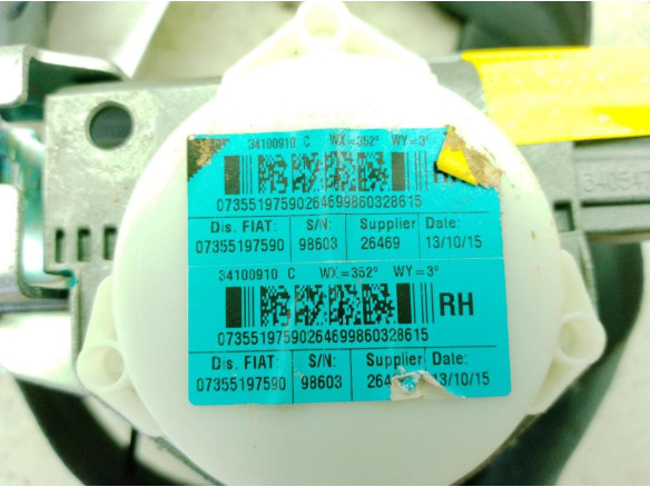 07355197590 CINTURON DEL DER FORD KA (RU8)|Desguaces La Cabaña