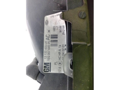 13132455LH FARO IZQUIERDO OPEL ASTRA G Sedán (T98)|Desguaces La Cabaña