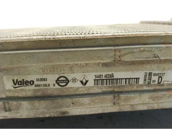 144614ED0A INTERCOOLER RENAULT GRAND SCENIC IV (R9_)|Desguaces La Cabaña