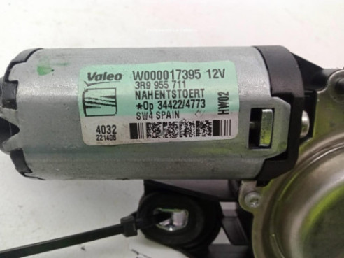 3R9955711 MOTOR LIMPIAPARABRISAS TRA SEAT EXEO ST (3R5)|Desguaces La Cabaña