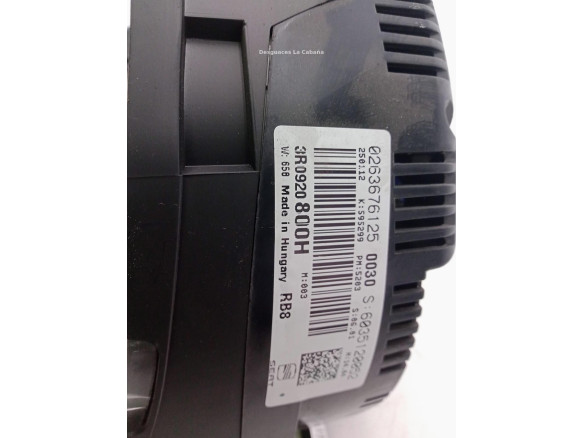 3R0920800H CUADRO INSTRUMENTOS SEAT EXEO ST (3R5)|Desguaces La Cabaña