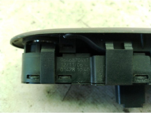 96468704XT MANDO ELEVALUNAS PUERTA LAT DEL IZQ PEUGEOT 407 (6D_)|Desguaces La Cabaña