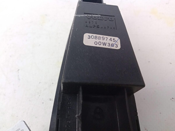 30889745 MANDO ELEVALUNAS PUERTA LAT DEL IZQ VOLVO S40 I (644)|Desguaces La Cabaña