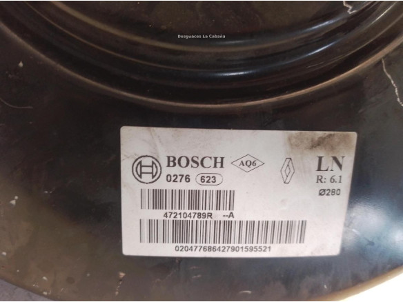 472104789R SERVOFRENO RENAULT TALISMAN (L2M_)|Desguaces La Cabaña