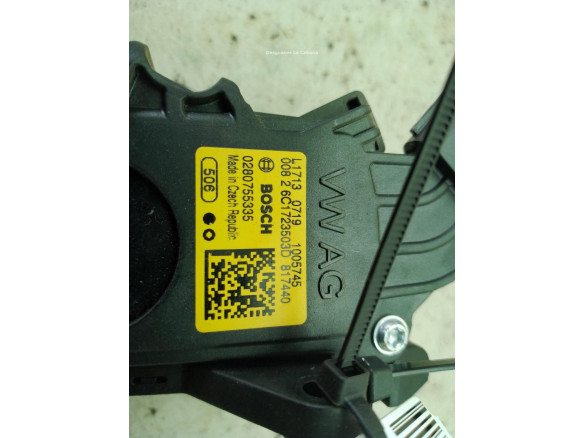 6C11723503D POTENCIOMETRO ACELERADOR SKODA FABIA III (NJ3)|Desguaces La Cabaña