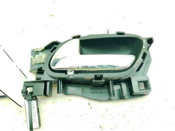 9683446877 MANILLA PUERTA LAT TRA IZQ INT CITROEN C3 Picasso|Desguaces La Cabaña