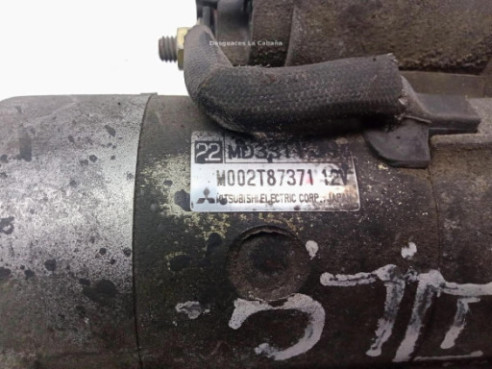 M002T87371, ARRANQUE MITSUBISHI GALANT VI (EA_)|Desguaces La Cabaña