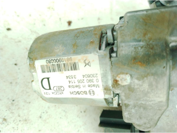 9819900080 MOTOR LIMPIAPARABRISAS TRA PEUGEOT 208 II (UB_, UP_, UW_)|Desguaces La Cabaña