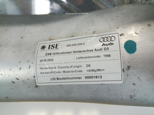 4E0505235H  CUNA TRA AUDI A8 (4E2, 4E8)|Desguaces La Cabaña