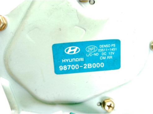 987002B000 MOTOR LIMPIAPARABRISAS TRA HYUNDAI SANTA FE II (CM)|Desguaces La Cabaña