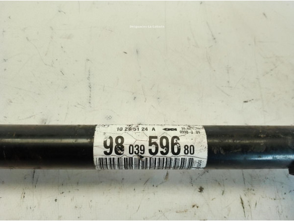 9803959680 PALIER DEL DER PEUGEOT 208|Desguaces La Cabaña