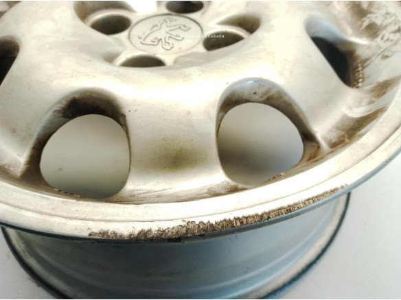LLANTA ALUMINIO 3 PEUGEOT 405 I (15B)|Desguaces La Cabaña