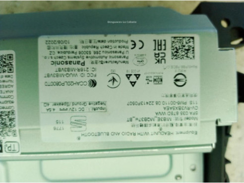 5FA035875D PANTALLA MULTIMEDIA SEAT LEON Sportstourer (KL8)|Desguaces La Cabaña