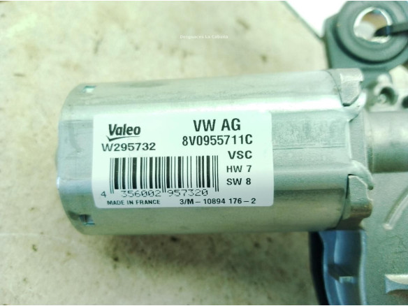 8V0955711C MOTOR LIMPIAPARABRISAS TRA SEAT LEON Sportstourer (KL8)|Desguaces La Cabaña