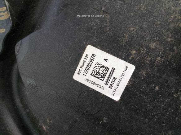 172020357R DEPOSITO COMBUSTIBLE RENAULT CAPTUR II (HF_)|Desguaces La Cabaña