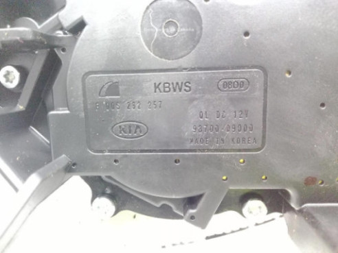 9870009000 MOTOR LIMPIAPARABRISAS TRA KIA SPORTAGE (QL)|Desguaces La Cabaña