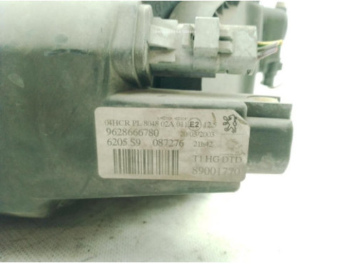 9628666780 FARO DERECHO PEUGEOT 206 Fastback (2A/C)|Desguaces La Cabaña