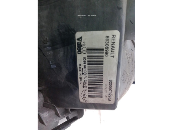 8200073220J FARO IZQUIERDO RENAULT MEGANE II (BM0/1_, CM0/1_)|Desguaces La Cabaña