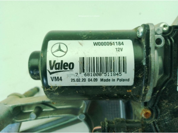W000051184 MOTOR LIMPIAPARABRISAS DEL MERCEDES BENZ VITO Tourer (W447)|Desguaces La Cabaña