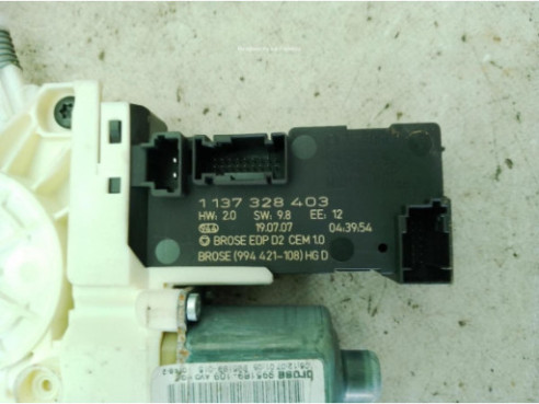 922491  ELEVALUNAS PUERTA LAT TRA DER PEUGEOT 407 SW (6E_)|Desguaces La Cabaña