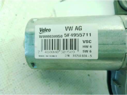 5F4955711 MOTOR LIMPIAPARABRISAS TRA SEAT LEON (5F1)|Desguaces La Cabaña
