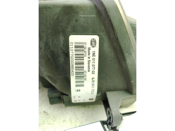 6J9941702A NIEBLA DEL DER SEAT LEON (5F1)|Desguaces La Cabaña