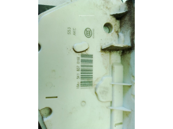 5K1837016E CERRADURA PUERTA LAT DEL DER SEAT LEON (5F1)|Desguaces La Cabaña