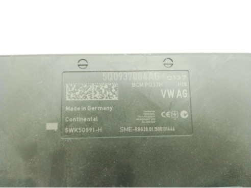 5Q0938084AG CENTRALITA MULTIFUNCION SEAT LEON (5F1)|Desguaces La Cabaña