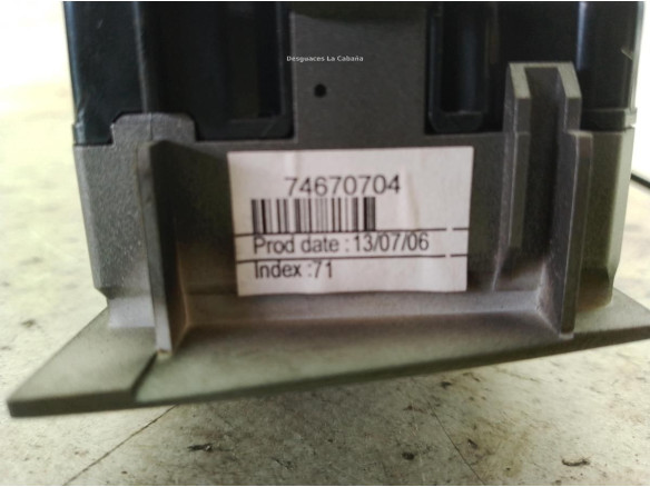 74670704 MANDO CALEFACCION OPEL VECTRA C (Z02)|Desguaces La Cabaña
