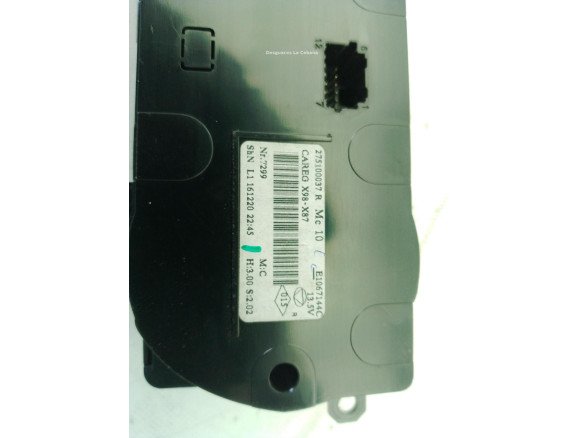 275100037R MANDO CLIMA RENAULT CAPTUR (J5_, H5_)|Desguaces La Cabaña