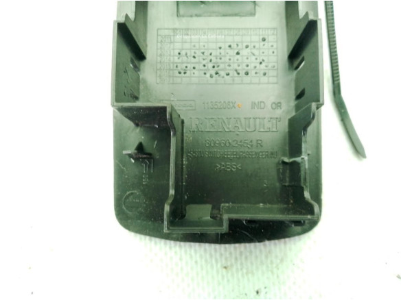 809602454R MANDO ELEVALUNAS PUERTA LAT DEL DER RENAULT CAPTUR (J5_, H5_)|Desguaces La Cabaña