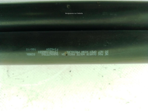 968067780 AMORTIGUADOR PORTON / TAPA MALETA PEUGEOT PARTNER ORIGIN Combispace (5F)|Desguaces La Cabaña