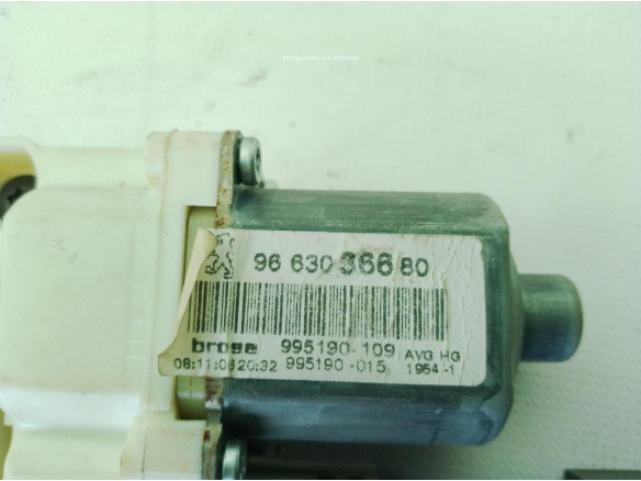 9663036680 ELEVALUNAS PUERTA LAT DEL IZQ PEUGEOT 407 (6D_)|Desguaces La Cabaña
